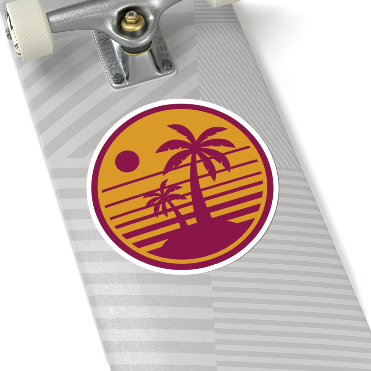 Tropical Sunset Stickers