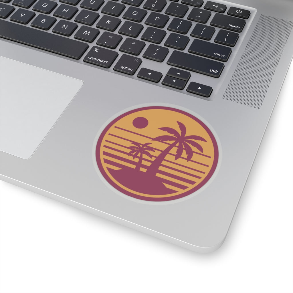 Tropical Sunset Stickers