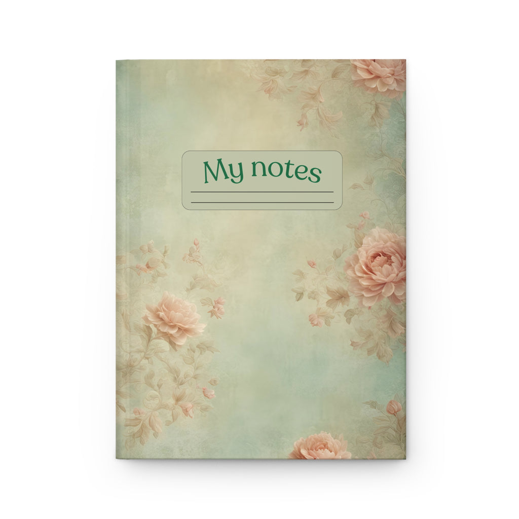 Floral Hardcover Journal