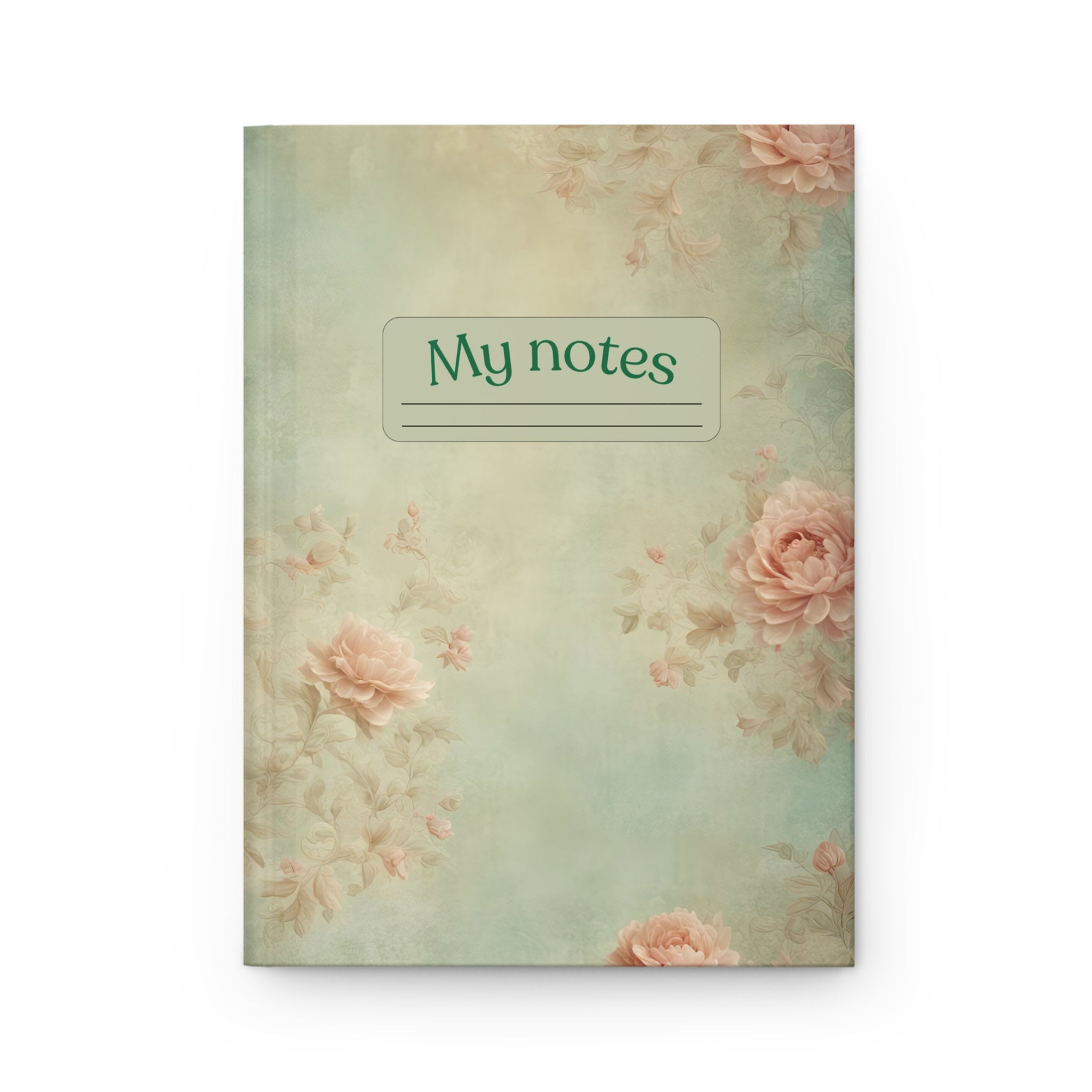 Floral Hardcover Journal