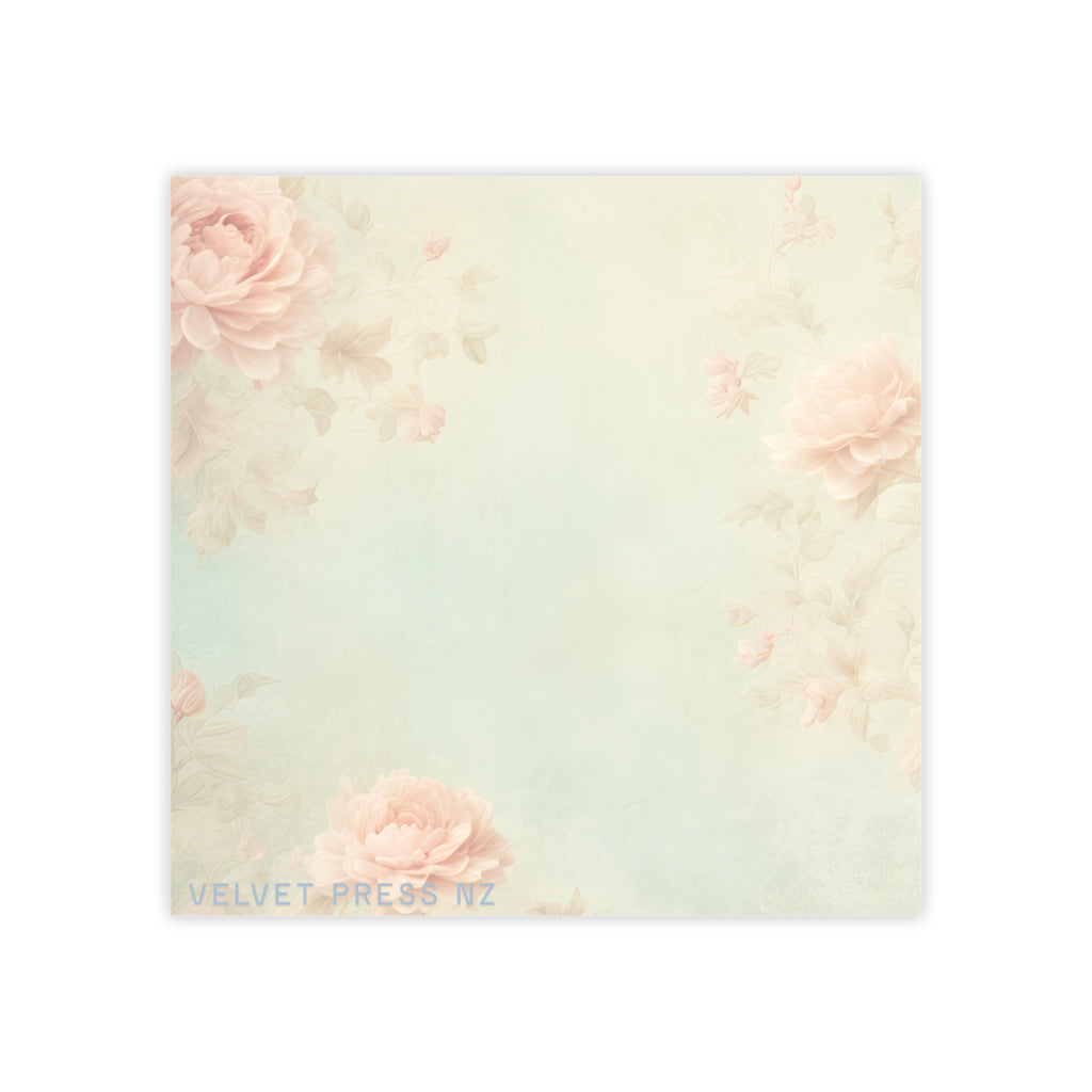 Floral Post-it Note Pads