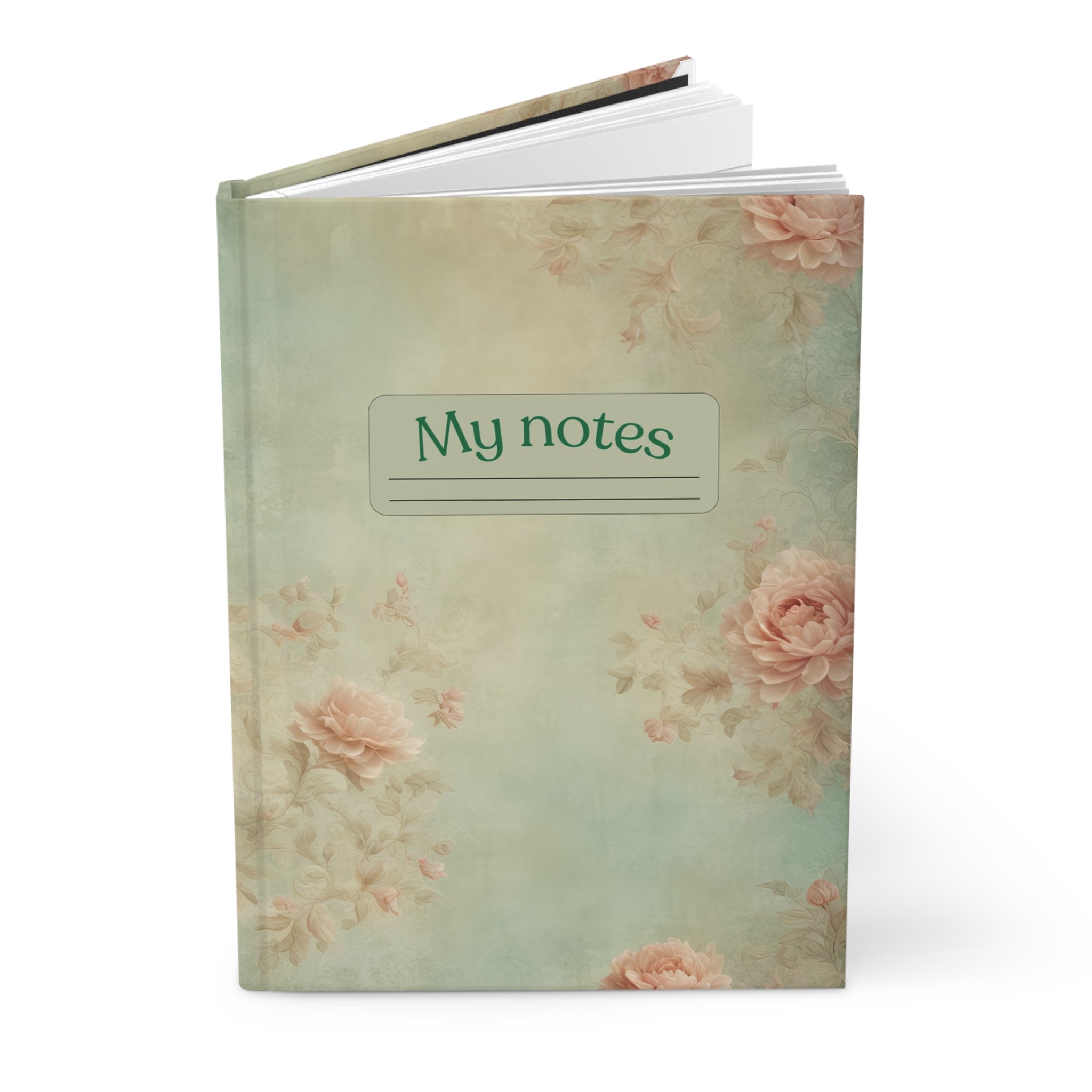 Floral Hardcover Journal
